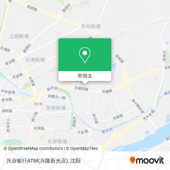 兴业银行ATM(兴隆新光店)地图