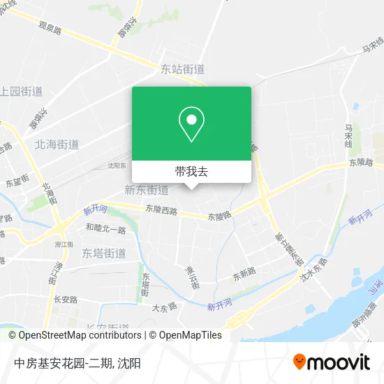 中房基安花园-二期地图