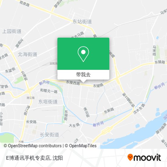 E博通讯手机专卖店地图