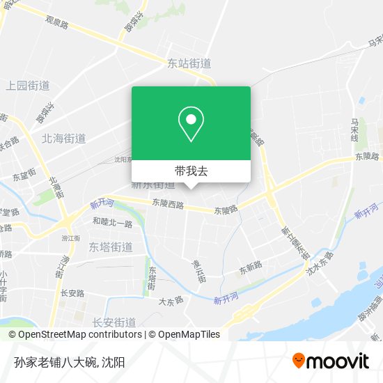 孙家老铺八大碗地图