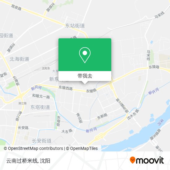 云南过桥米线地图