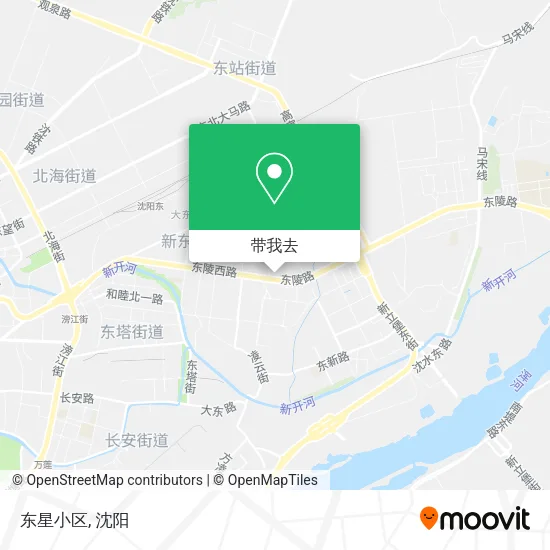 东星小区地图