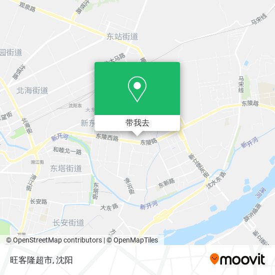 旺客隆超市地图