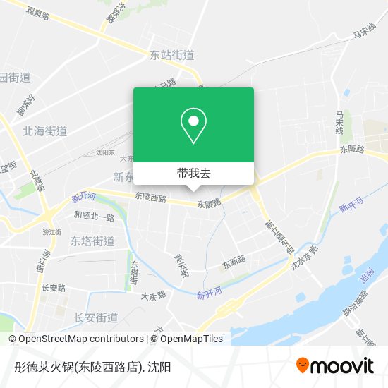 彤德莱火锅(东陵西路店)地图