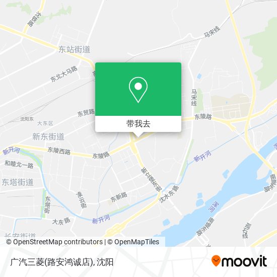 广汽三菱(路安鸿诚店)地图