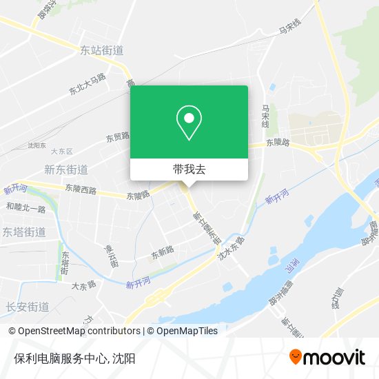保利电脑服务中心地图