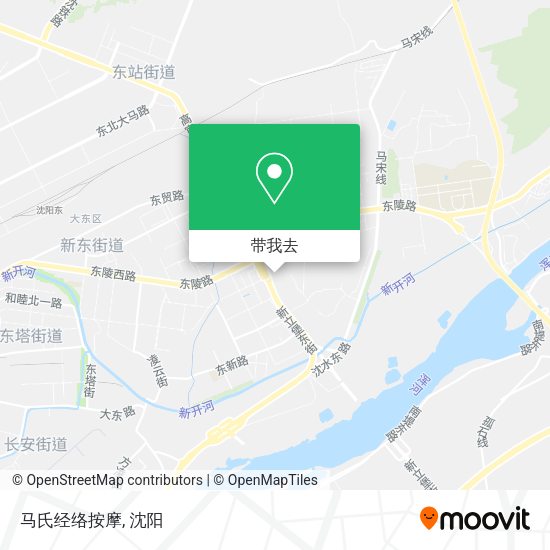 马氏经络按摩地图