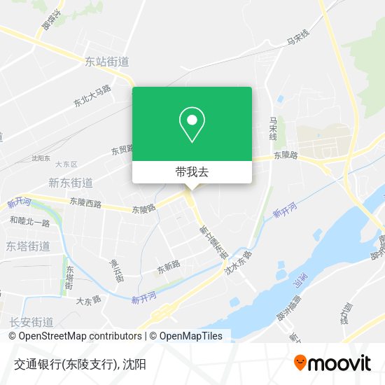 交通银行(东陵支行)地图