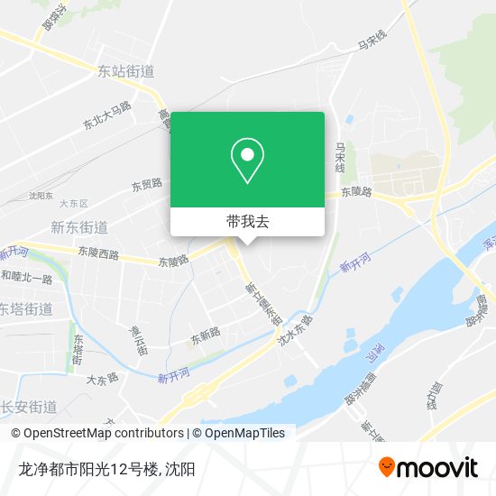 龙净都市阳光12号楼地图
