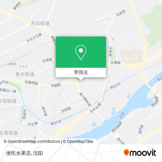 便民水果店地图