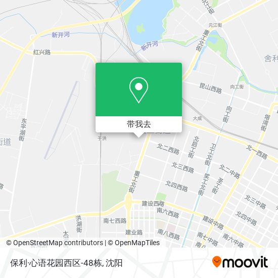 保利·心语花园西区-48栋地图