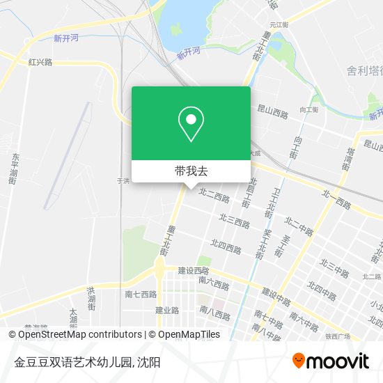 金豆豆双语艺术幼儿园地图