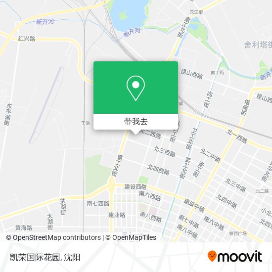 凯荣国际花园地图