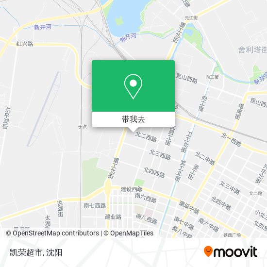 凯荣超市地图