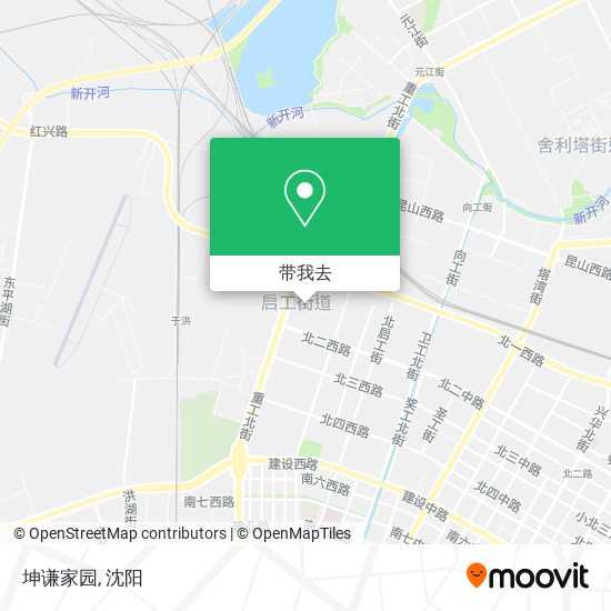 坤谦家园地图