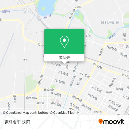 豪尊名车地图
