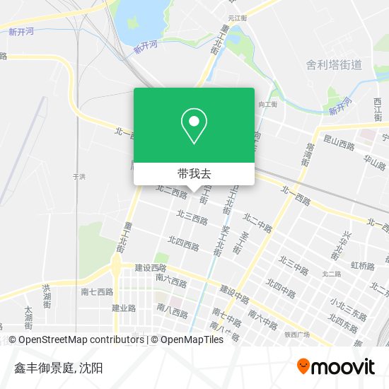 鑫丰御景庭地图