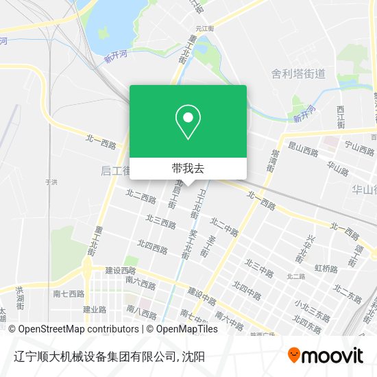 辽宁顺大机械设备集团有限公司地图