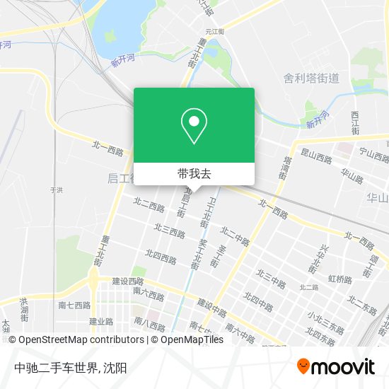 中驰二手车世界地图
