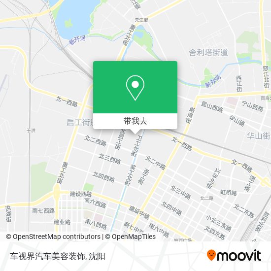车视界汽车美容装饰地图