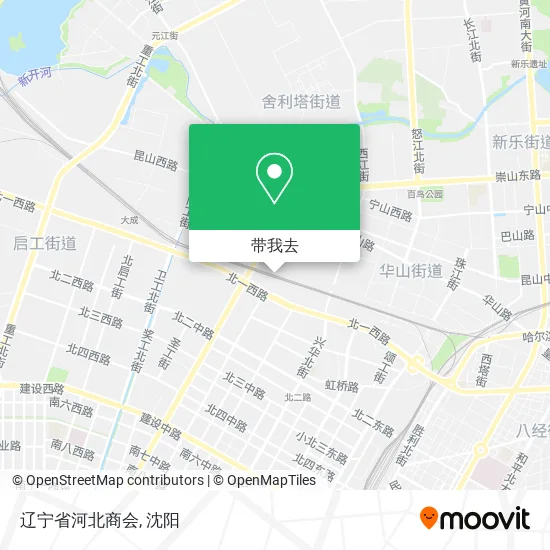 辽宁省河北商会地图