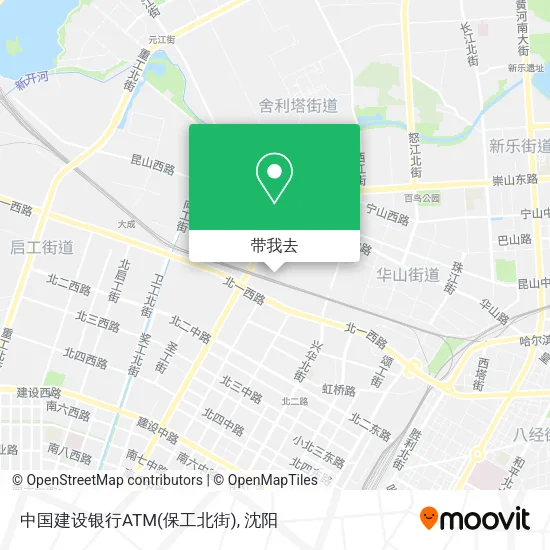 中国建设银行ATM(保工北街)地图