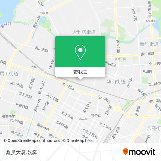 鑫昊大厦地图