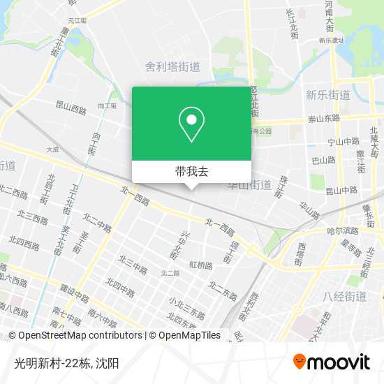 光明新村-22栋地图