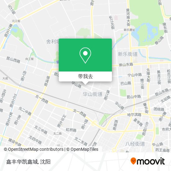 鑫丰华凯鑫城地图