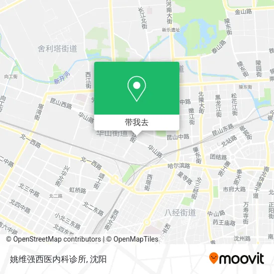 姚维强西医内科诊所地图