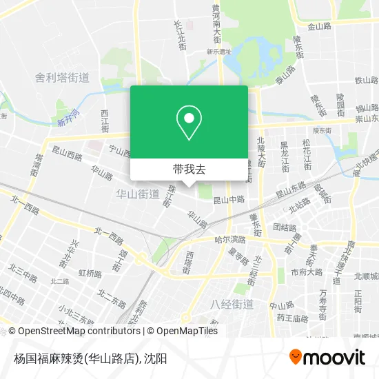 杨国福麻辣烫(华山路店)地图