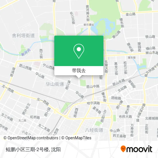 鲲鹏小区三期-2号楼地图