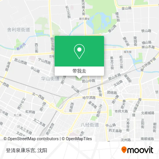 登清泉康乐宫地图