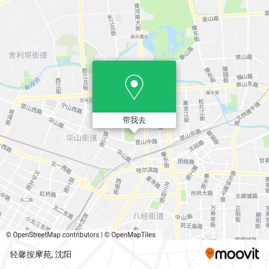 轻馨按摩苑地图