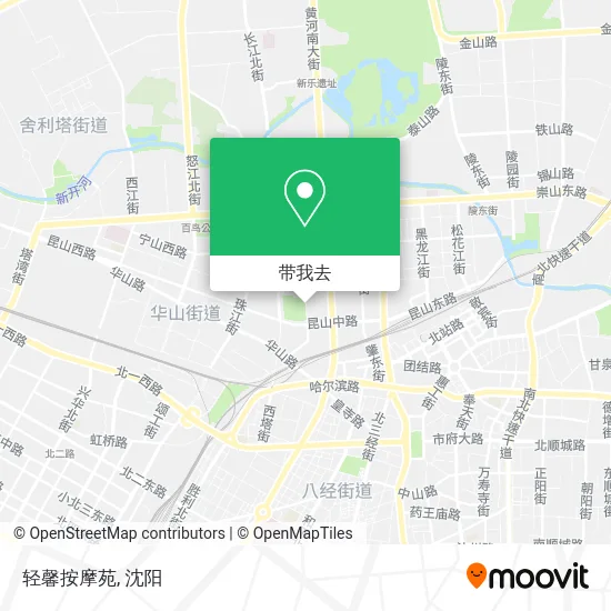 轻馨按摩苑地图