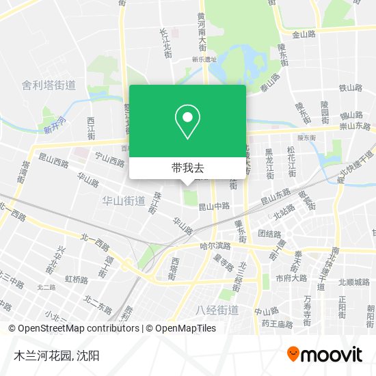 木兰河花园地图