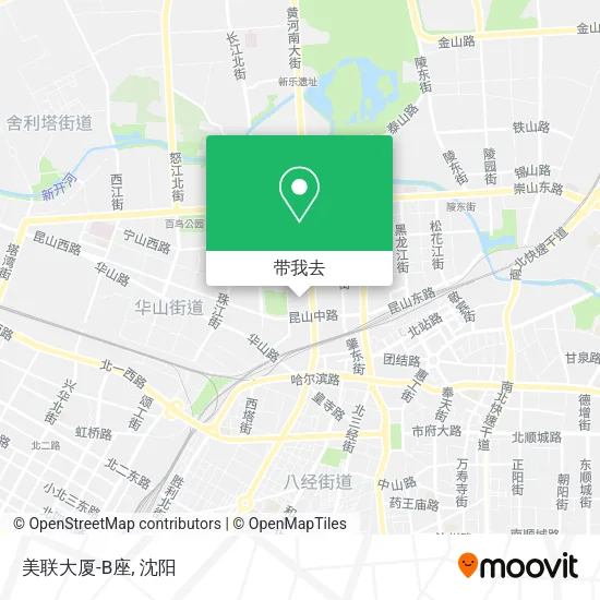 美联大厦-B座地图