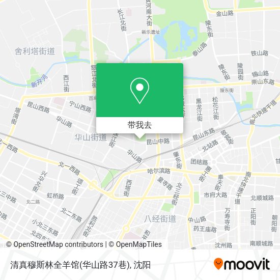 清真穆斯林全羊馆(华山路37巷)地图
