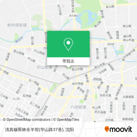 清真穆斯林全羊馆(华山路37巷)地图