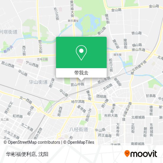 华彬福便利店地图