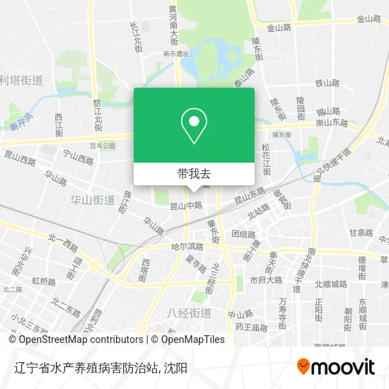 辽宁省水产养殖病害防治站地图
