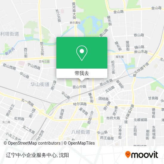 辽宁中小企业服务中心地图