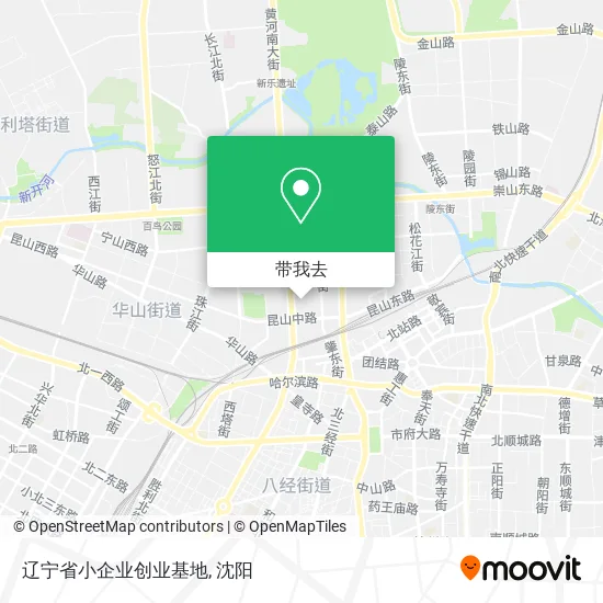 辽宁省小企业创业基地地图