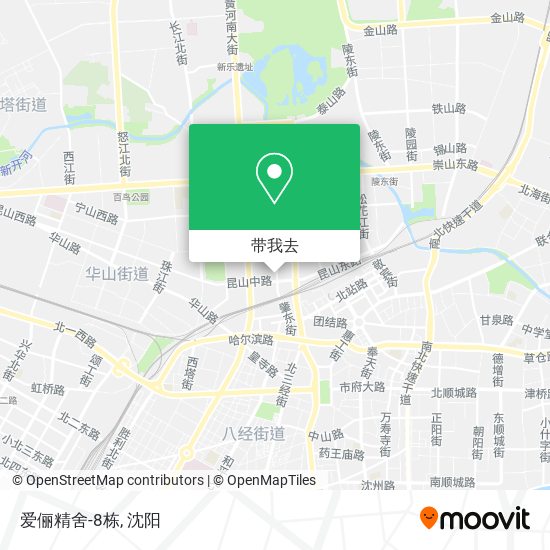 爱俪精舍-8栋地图
