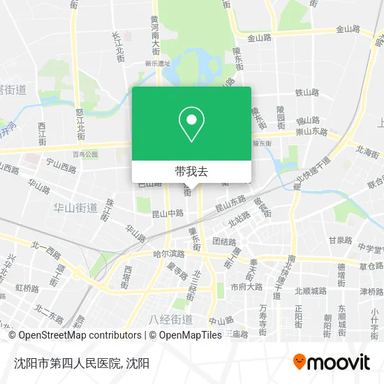 沈阳市第四人民医院地图
