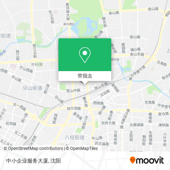 中小企业服务大厦地图