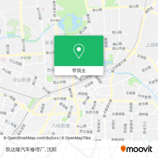 凯达隆汽车修理厂地图