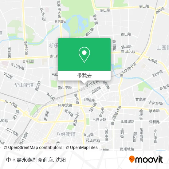 中南鑫永泰副食商店地图