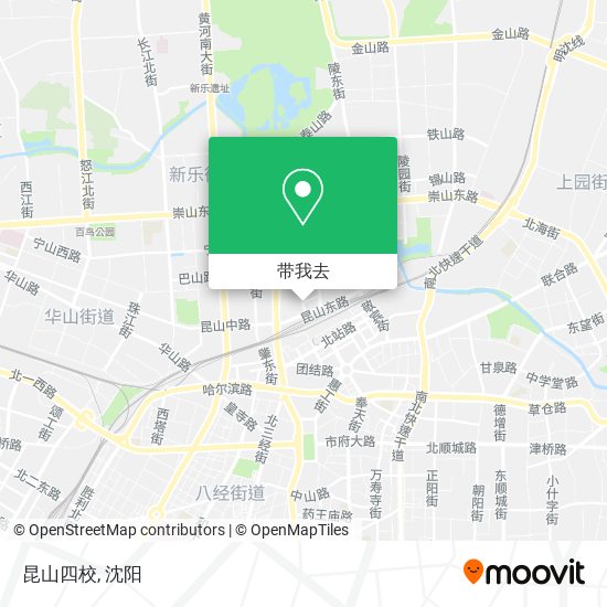 昆山四校地图