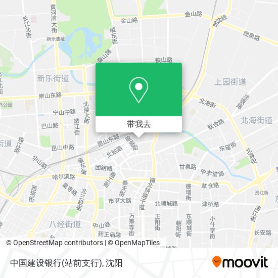 中国建设银行(站前支行)地图